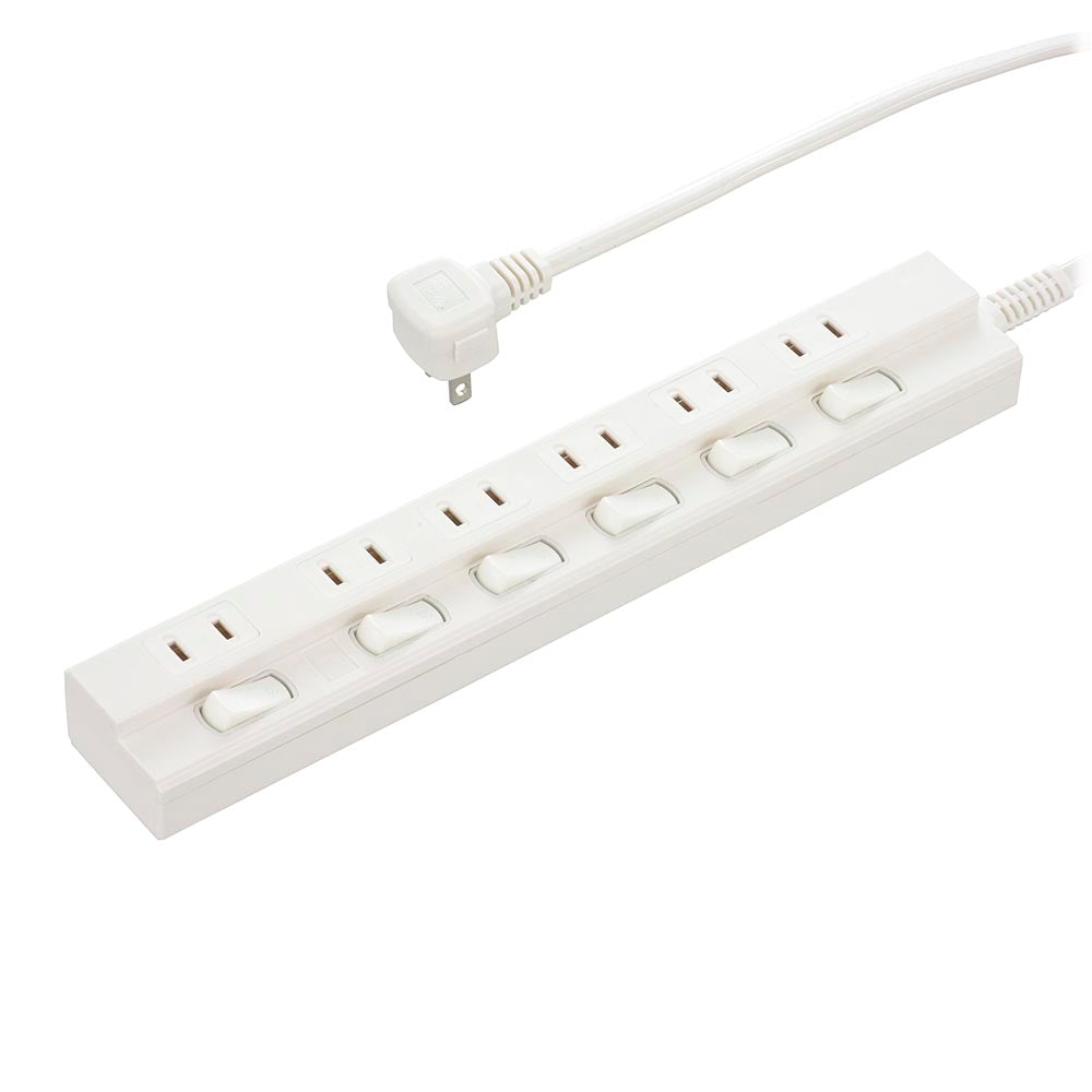 Ohm Electric Energy-Saving Tap 6 Outlets 1m