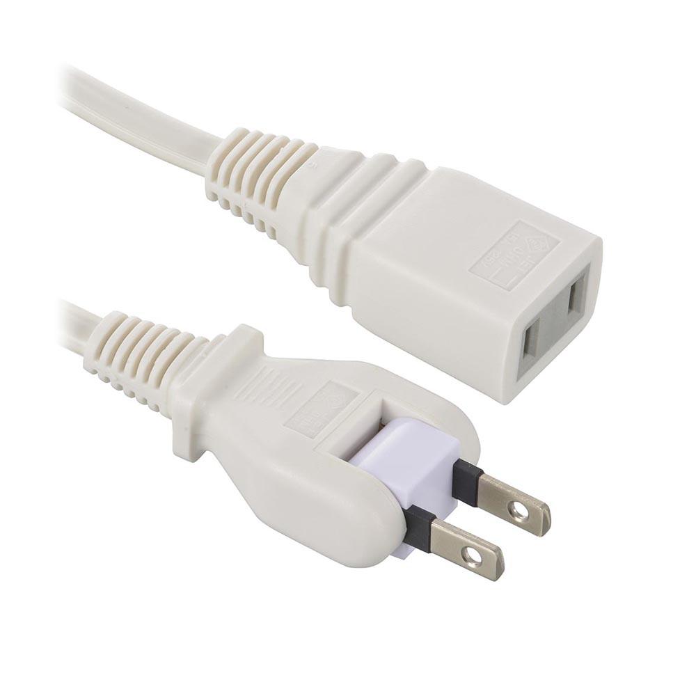 Ohm Electric Extension Cord Free Plug 0.5m