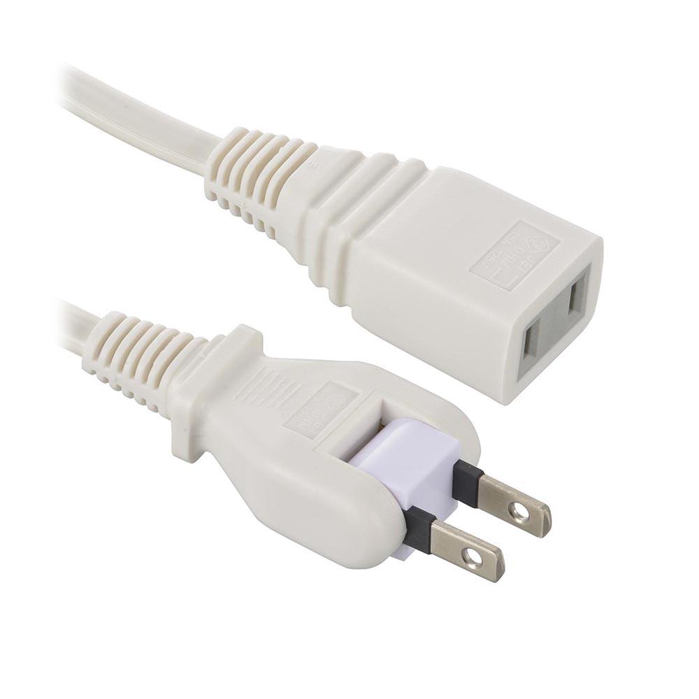 Ohm Electric Extension Cord Free Plug 1m