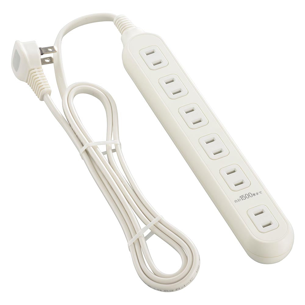 Ohm Electric 6 Outlet Tap 1.5m