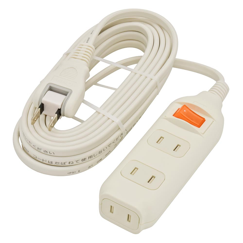 Ohm Electric 3 Outlet Tap with Centralized Switch 5m