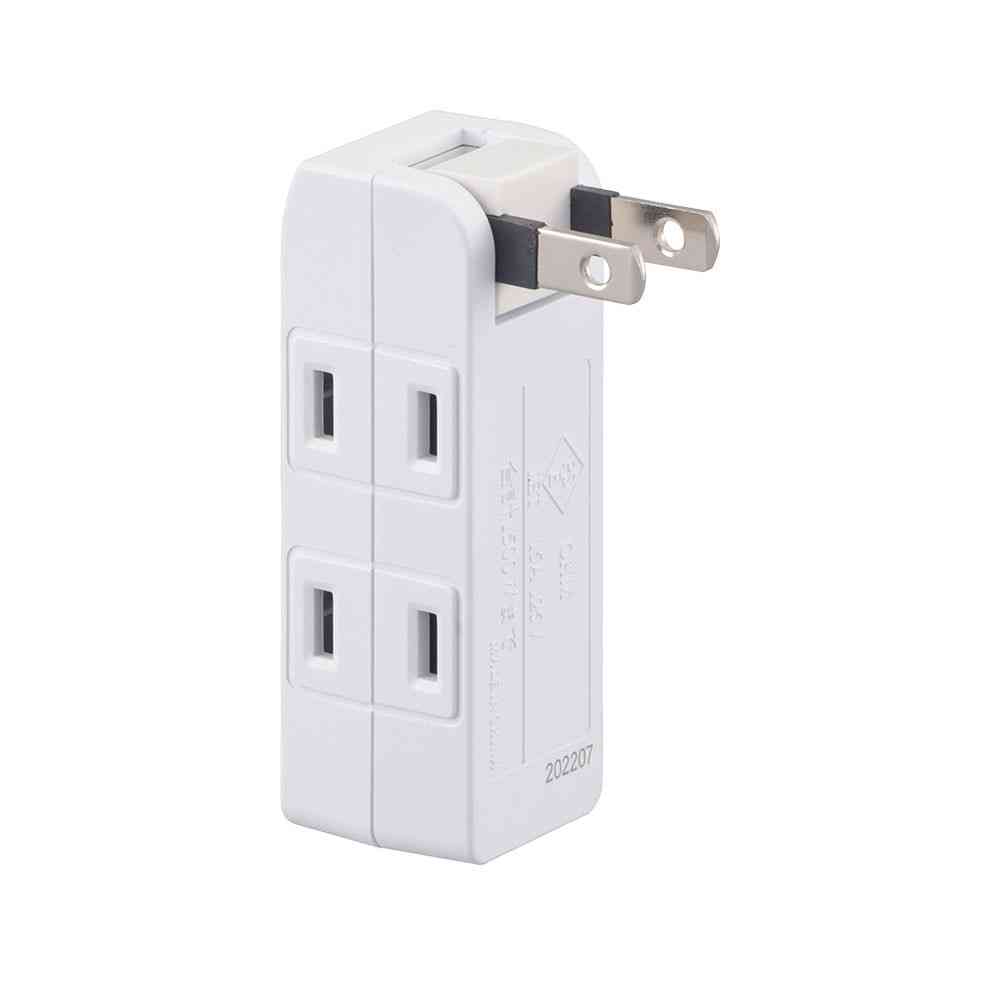 Ohm Electric Smoke Guard Micro Tap 4 Outlets HS-AM4H-W