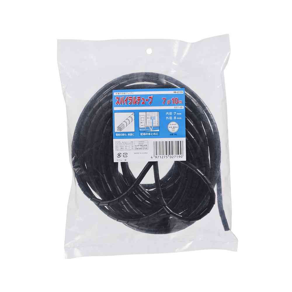 Ohm Electric Spiral Tube, Inner Diameter 7mm, 10m, GST-6B