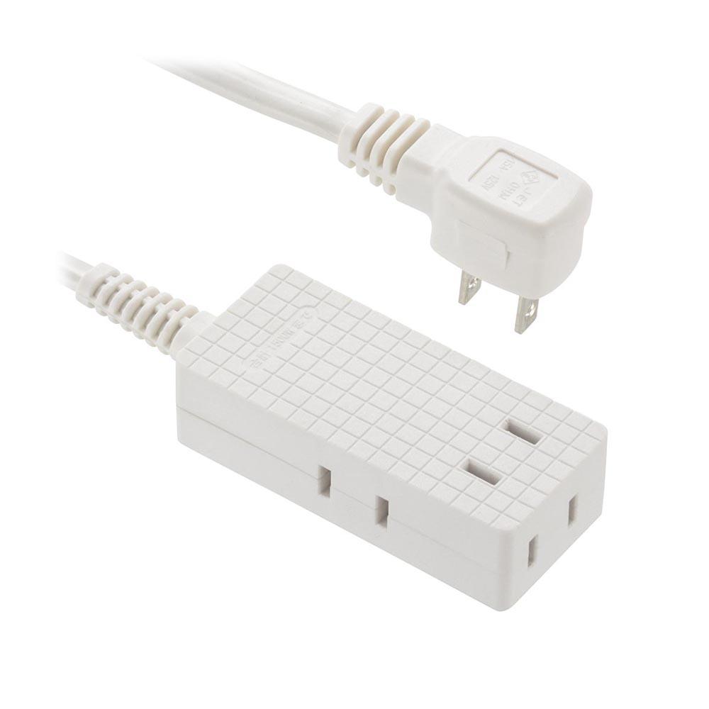 Ohm Electric 4-Socket Slim Tap 2m