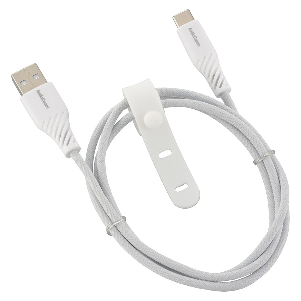 Ohm Electric Smooth USB Cable A-C 1m