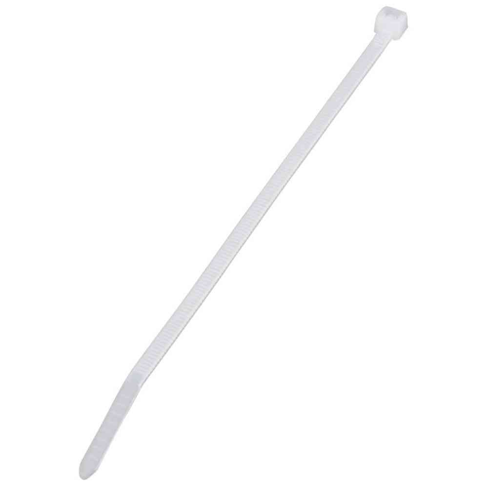 Ohm Electric Lock Tie Indoor Use 150mm White 04-3132 (100 pieces)