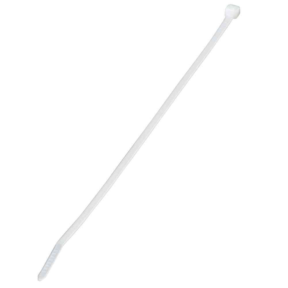 Ohm Electric Lock Tie Indoor Use 250mm White 04-3143 (15 pcs)