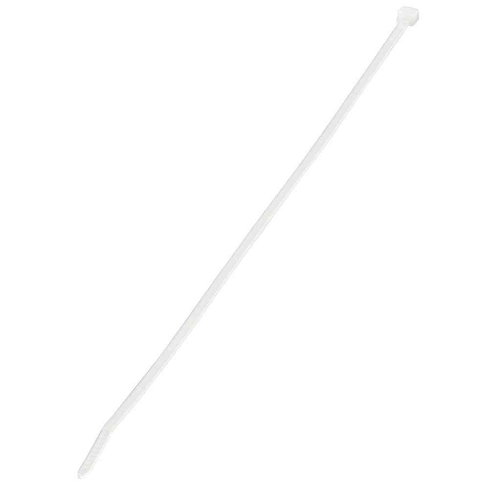 Ohm Electric Lock Tie Indoor Use 300mm White 04-3144 (10 pcs)