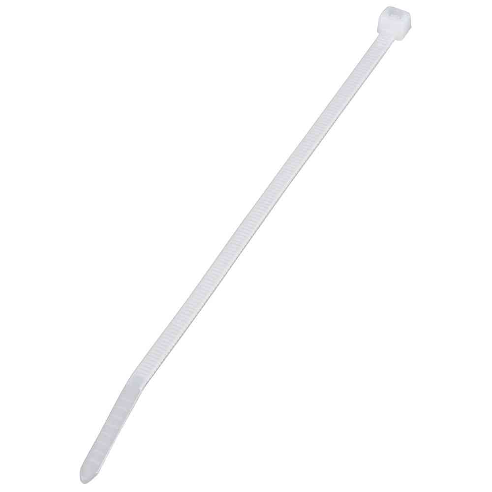 Ohm Electric Lock Tie Indoor Use 150mm White 04-3146 (400 pcs)
