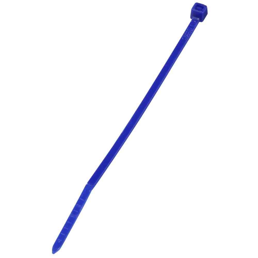 Ohm Electric Color Tie Indoor Use 100mm Blue 04-3160 (50 pcs)