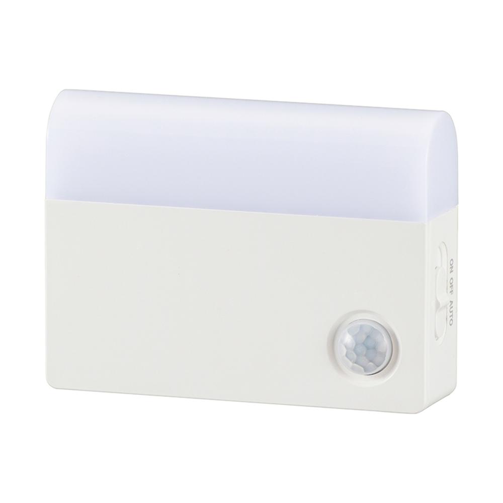 Ohm Electric LED Sensor Light Motion Detection Indoor Battery Operated