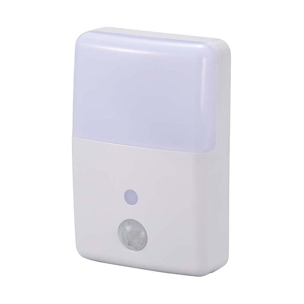 Ohm Electric LED Night Light with Brightness and Motion Sensor Orange/White LED