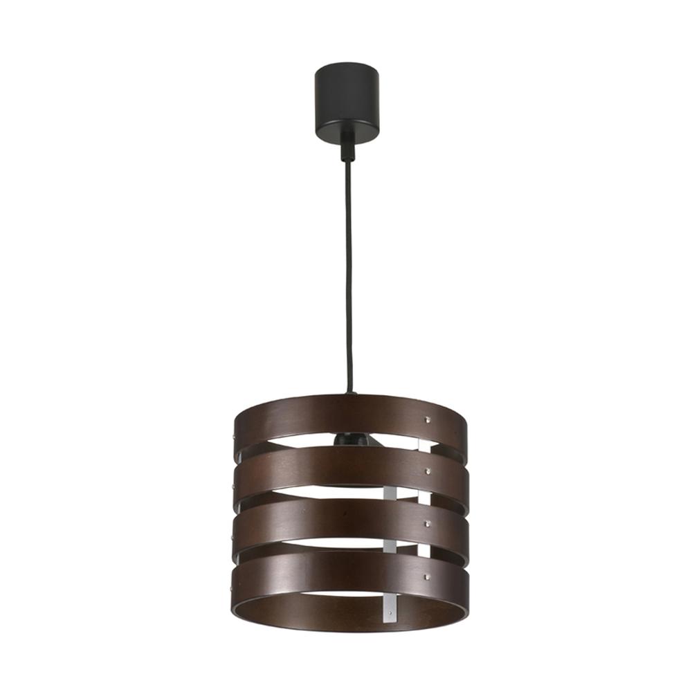 Ohm Electric Pendant Light Wooden Frame 1 Light