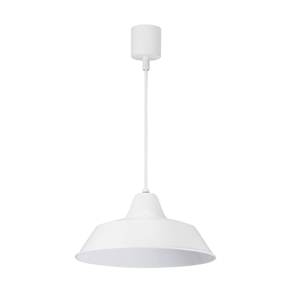 Ohm Electric Pendant Light White