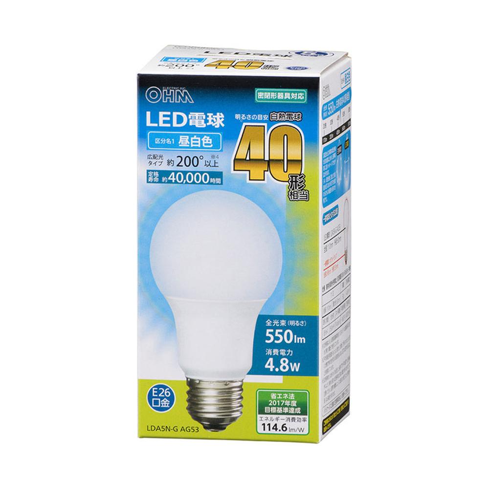 Ohm Electric LED Bulb General Type Equivalent to 40W