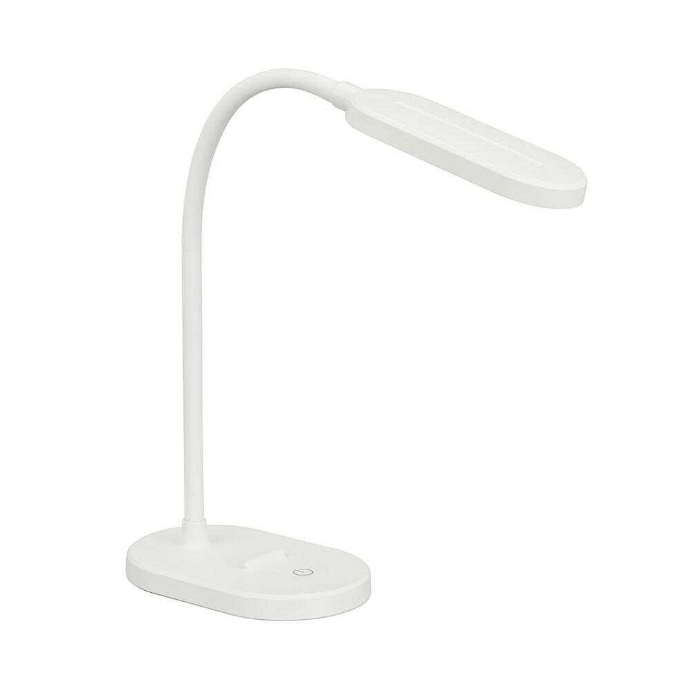 Ohm Electric LED Desk Lamp USB Powered Daylight White
