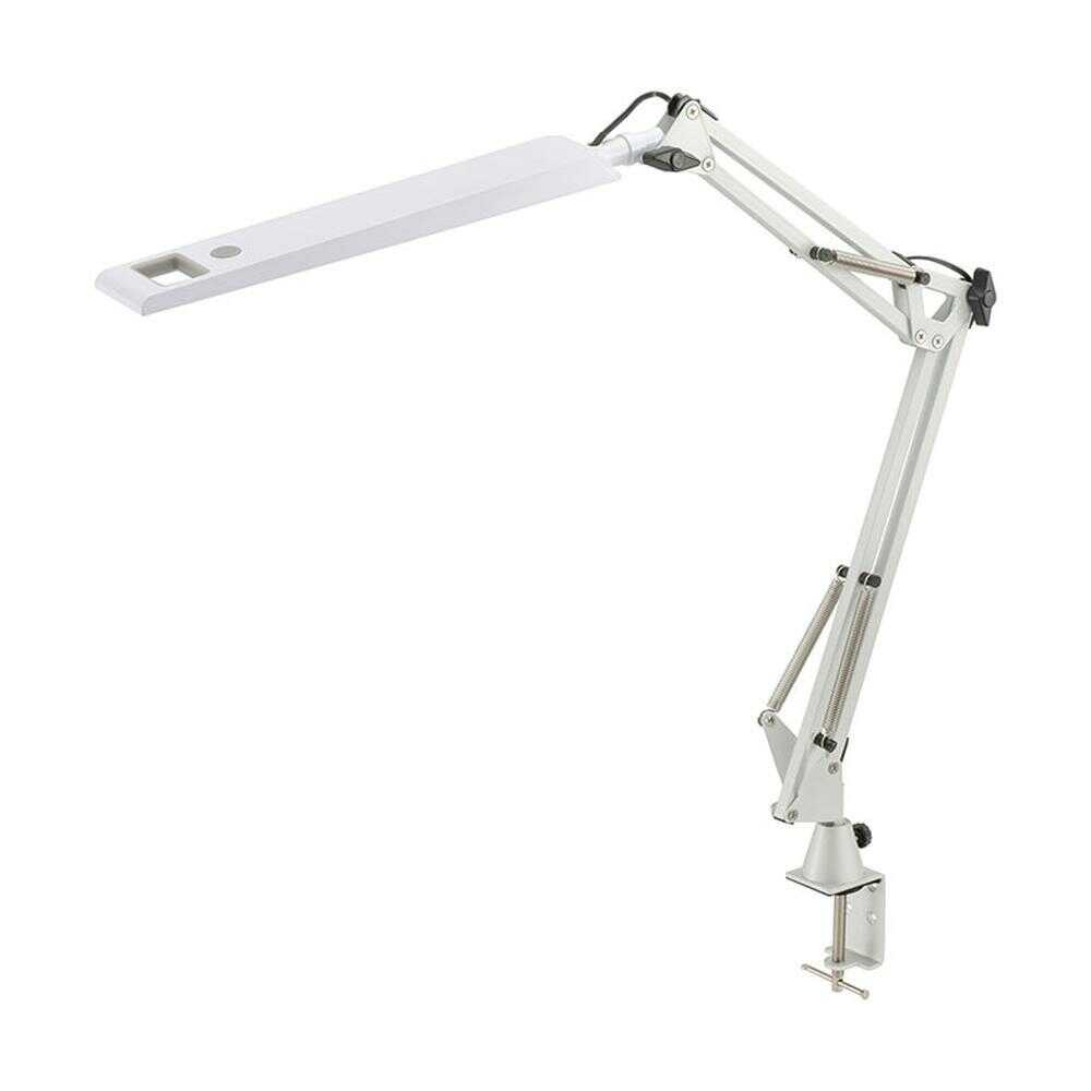 Ohm Electric LED Arm Light Clamp Type White