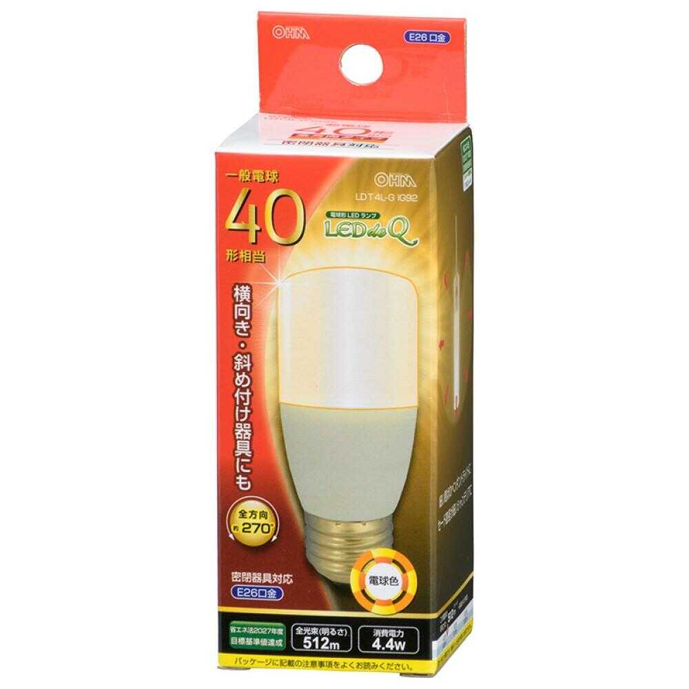 Ohm Electric LED Bulb T Shape E26 Equivalent to 40W