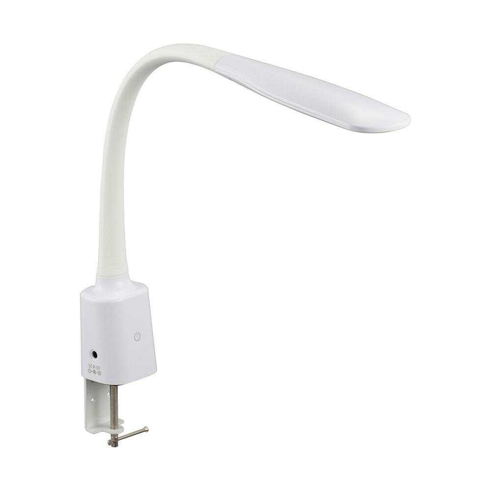 Ohm Electric LED Desk Lamp Clamp Type 460lm - White