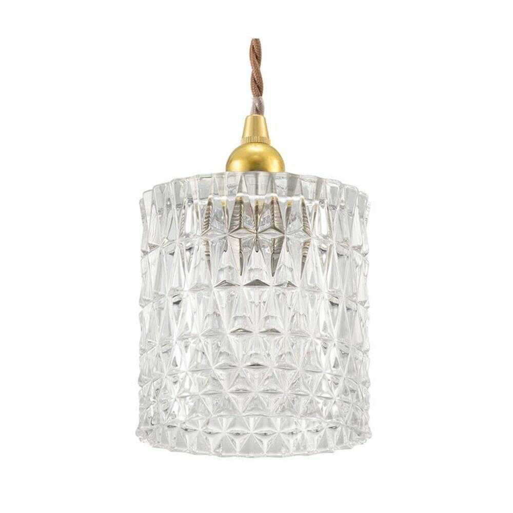 Ohm Electric Pendant Light with Glass Shade Type A