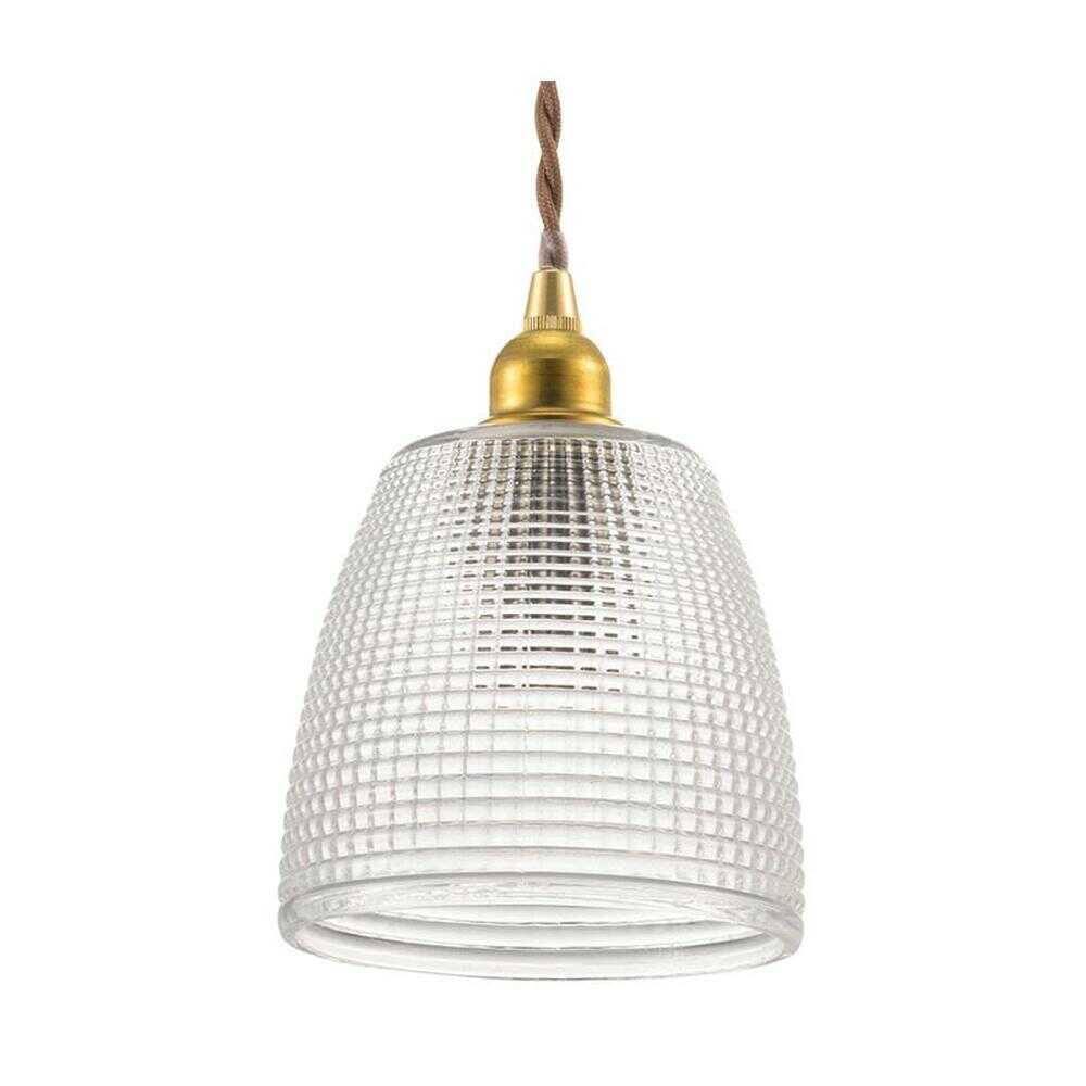 Ohm Electric Pendant Light with Glass Shade Type D