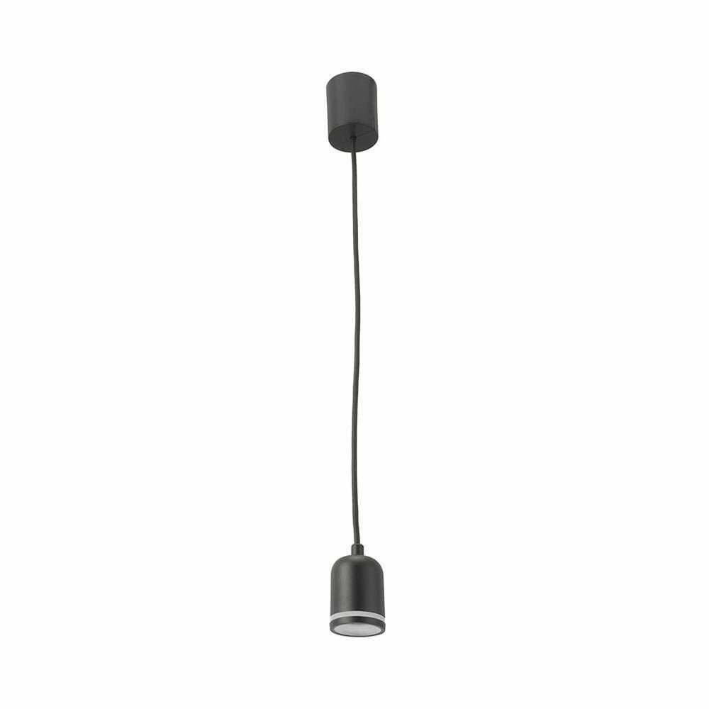Ohm Electric LED Pendant Light with Bulb Color - Black