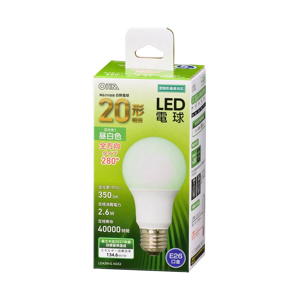 Ohm Electric LED Bulb E26 Equivalent to 20W