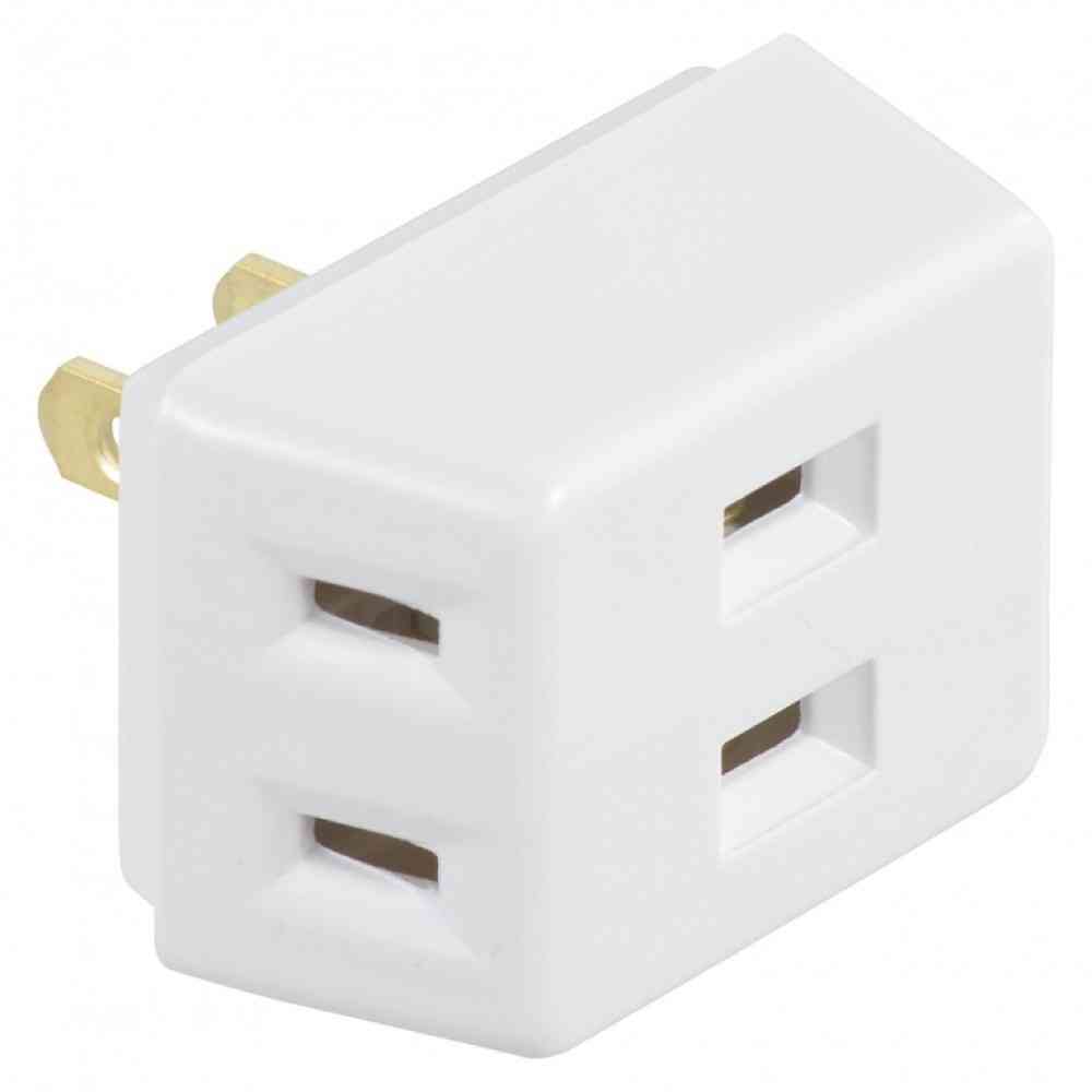 Ohm Electric Triple Tap 3 Outlet HS-A37/W