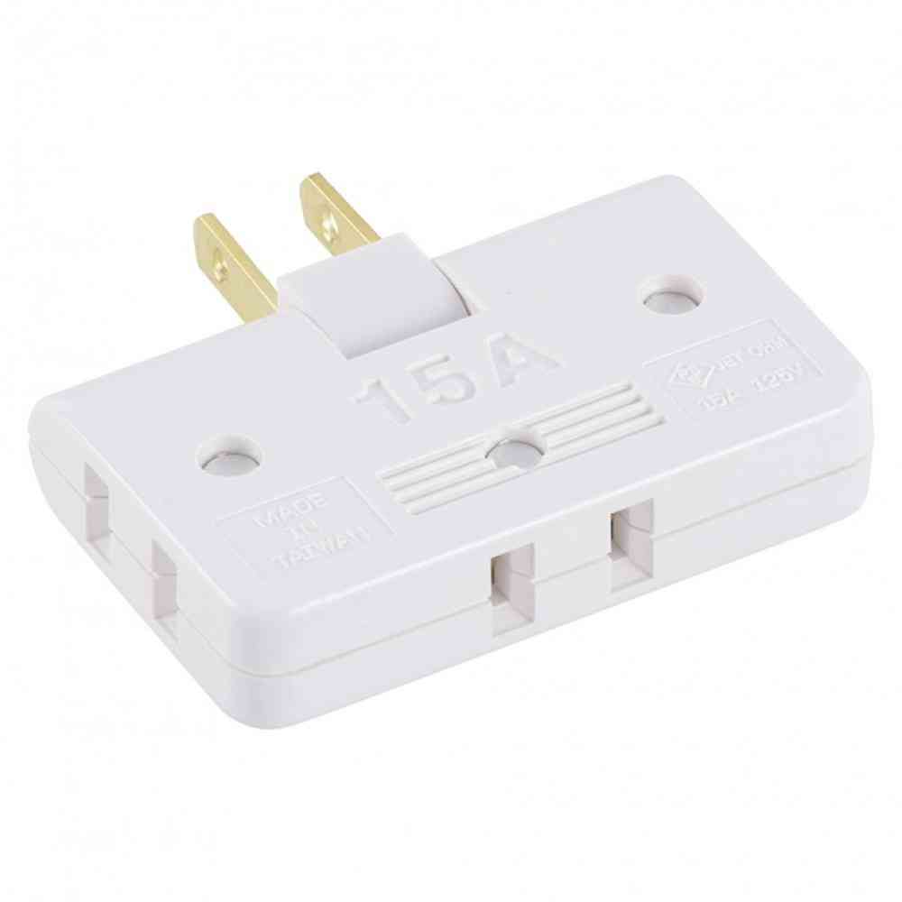 Ohm Electric Corner Tap 3 Outlets HS-A39/W