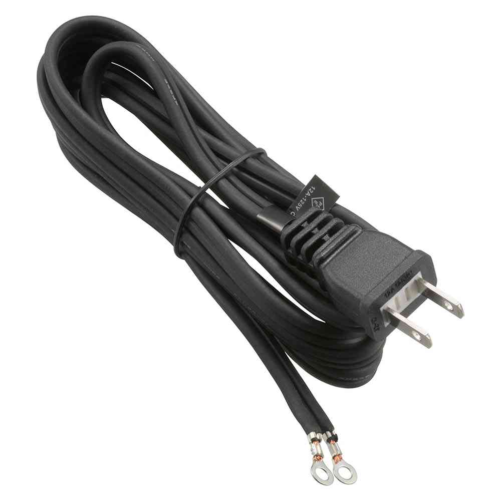 Ohm Electric Plugged Heat-Resistant Cord for Repairs 2m 06-5347