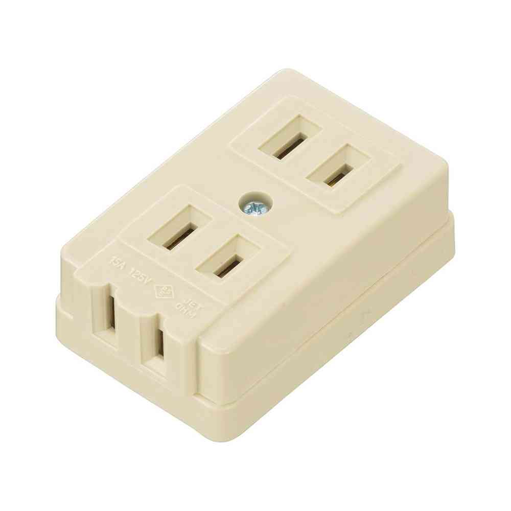Ohm Electric L-Shaped Triple Outlet