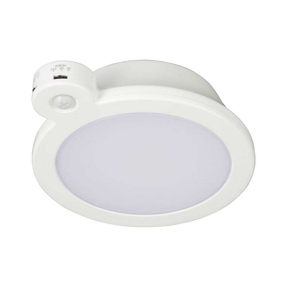 Ohm Electric LED Mini Ceiling Light 100W Equivalent - Daylight Color with Sensor