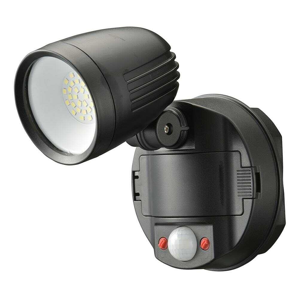 Ohm Electric Monban Security Sensor Light with 1 Lamp Lithium Rechargeable (1 Unit)