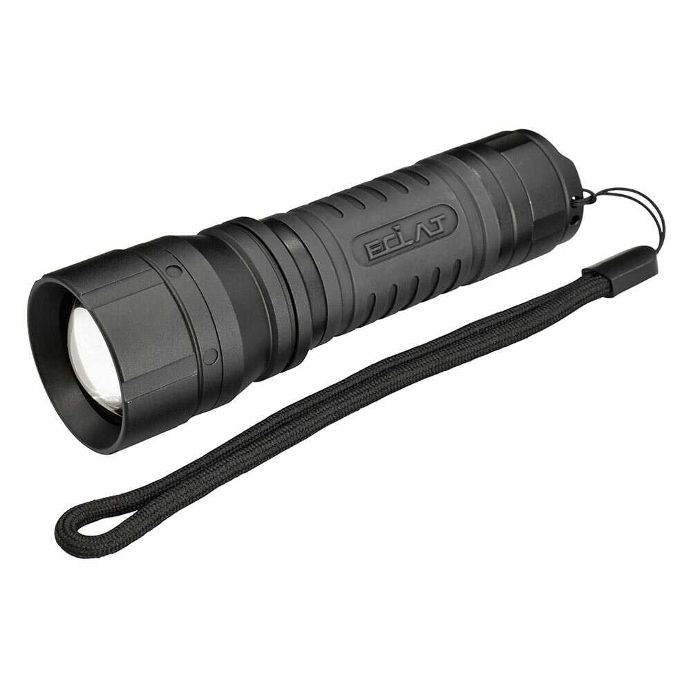 Ohm Electric LED Zoom Light Rubber Grip ECLAT 290 Lumens