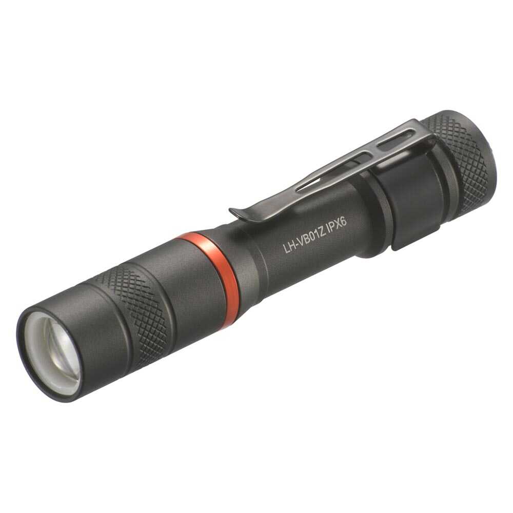 Ohm Electric LED Flashlight 125 Lumens LH-VB01Z-K