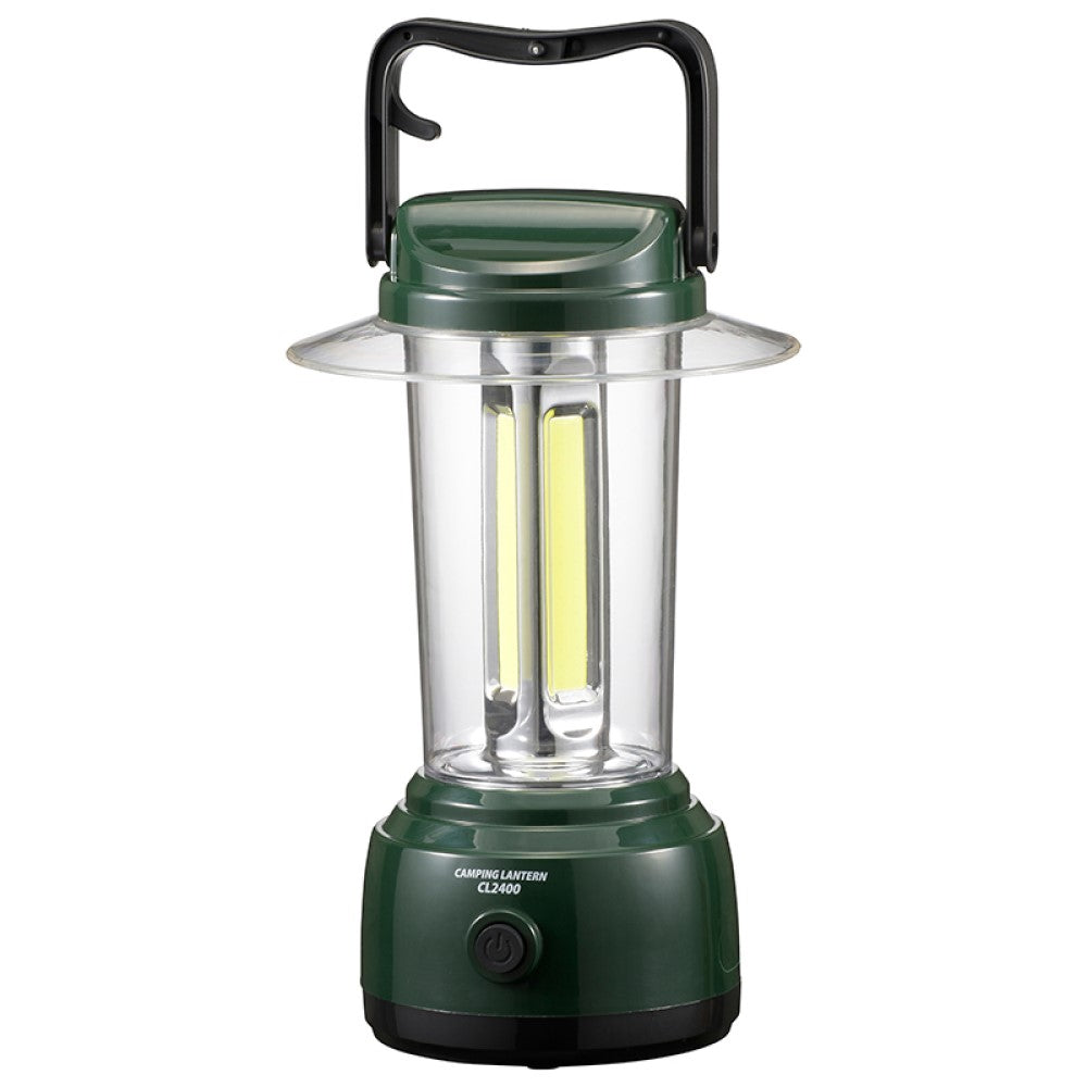 Ohm Electric LED Camping Lantern LN-CL2400-G