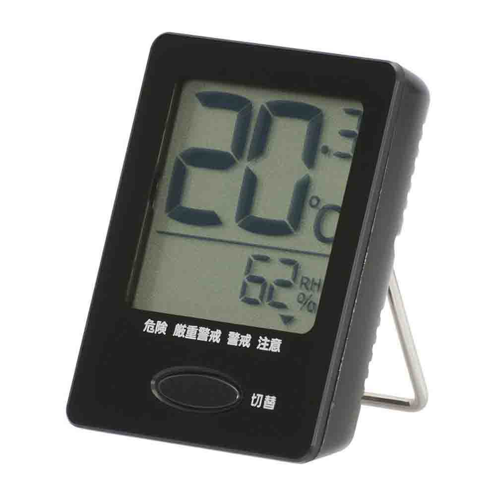 Ohm Electric Easy-to-Read Thermo-Hygrometer with Health Support Function