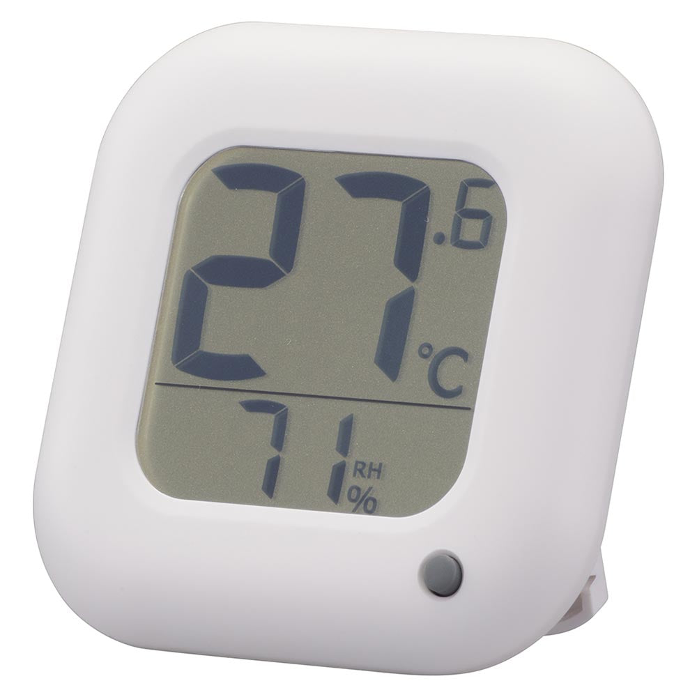 Ohm Electric Easy-to-Read Temperature and Humidity Meter