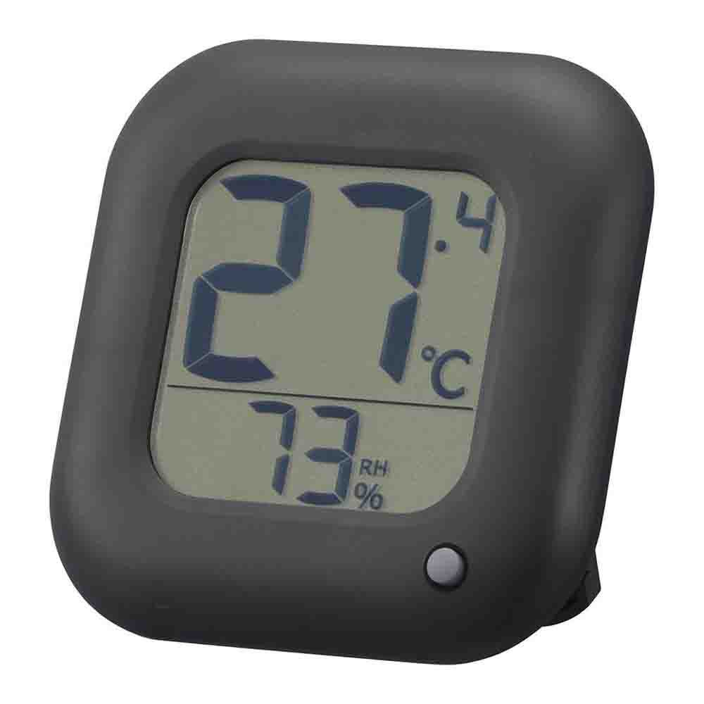 Ohm Electric Easy-to-Read Thermo-Hygrometer