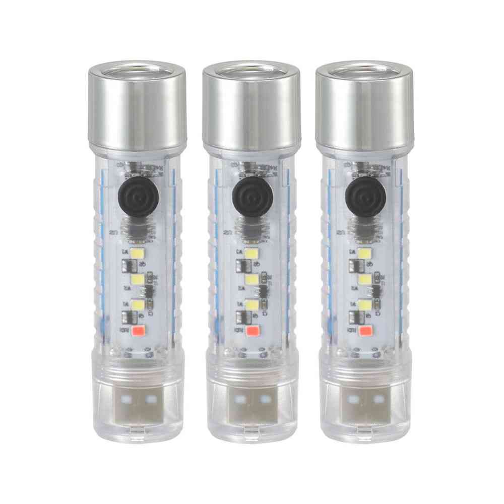 Ohm Electric LED Skeleton Light Rechargeable 3 Pieces