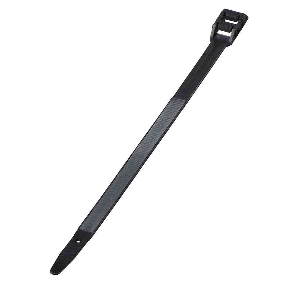 Ohm Electric Strong Tie Weather Resistant 260mm Black 09-1283 (Pack of 10)
