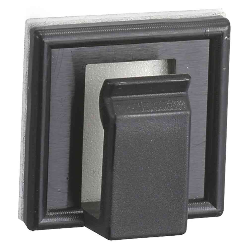 Ohm Electric Insulation Wire Clip 16K Black 10-Pack