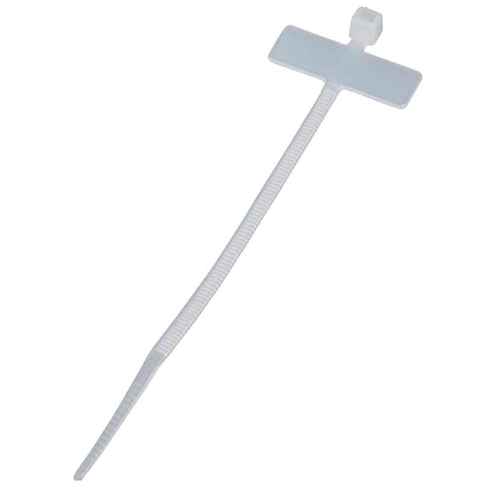 Ohm Electric Marker Tie Indoor Use 100mm MT-N100-W100P (100 pieces)