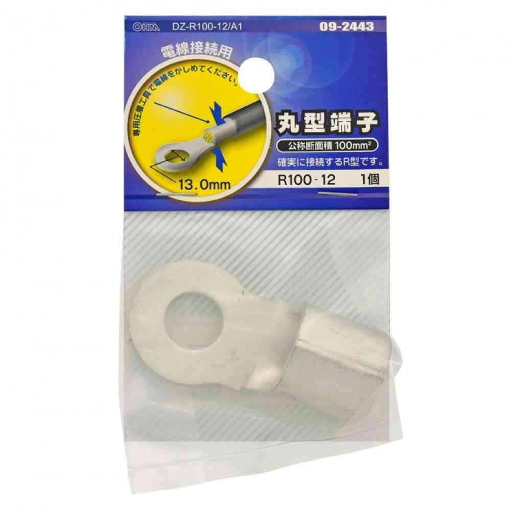 Ohm Electric Round Terminal R100-12 DZ-R100-12/A1 (1 piece)