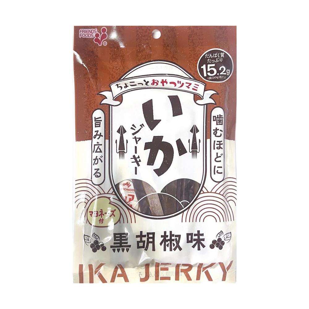 Inoue Foods Squid Jerky Black Pepper Flavor 30g