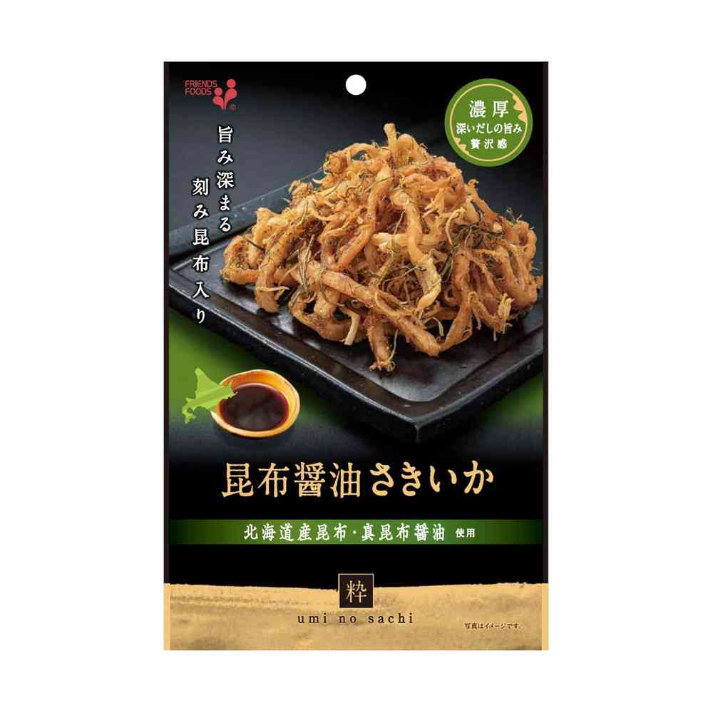 Inoue Foods Kombu Soy Sauce Dried Squid 33g