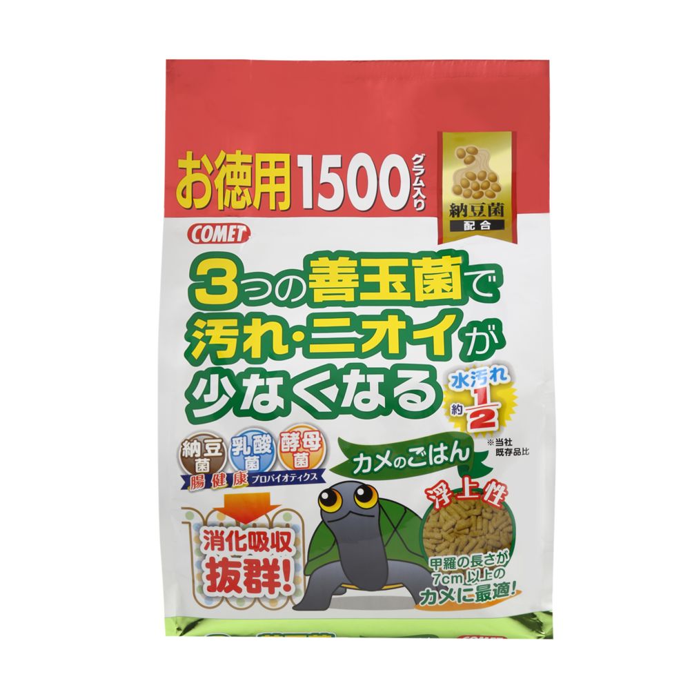 Itosui Turtle Food with Natto Bacteria 1500g