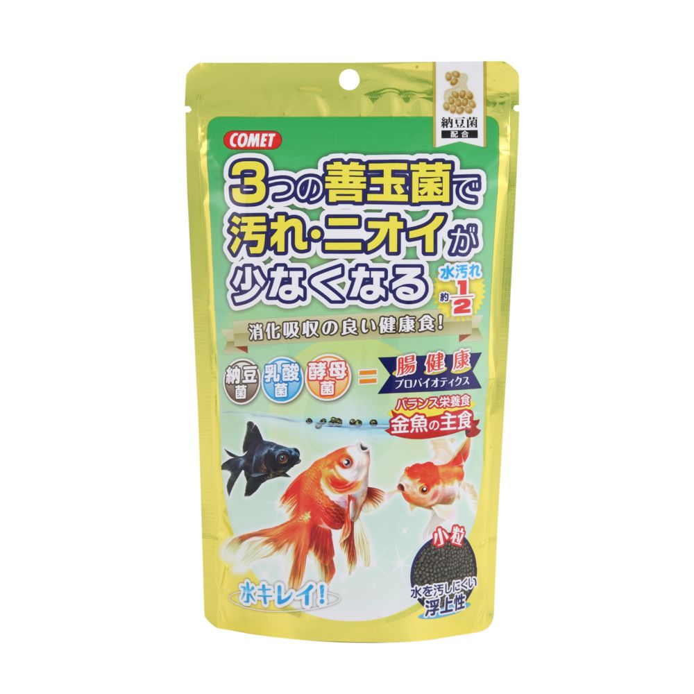 Itosui Goldfish Staple Food with Natto Bacteria Small Pellets 200g
