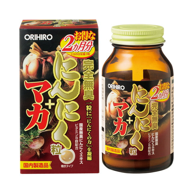 Orihiro Odorless Garlic Capsules - 180 Capsules