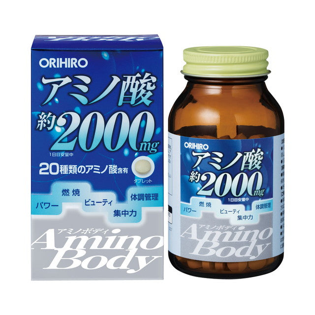 Orihiro Amino Body Tablets 250 Tablets